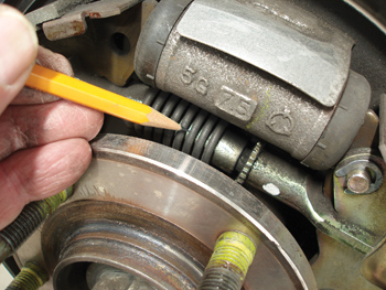 brake return springs not only retract the wheel cylinder pistons, they also allow the brake shoe’s self-adjusters to work correctly. drum brakes ­usually require special tools to remove and install hold-down and return springs.