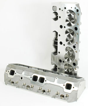 the lack of good cores is one of the reasons why aftermarket performance heads have prospered. they are brand new castings that are not in short supply. you can buy them anywhere and often at a cost that is less than what it would cost to completely rebuild an old cylinder head. (photo courtesy of patriot performance)