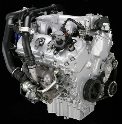 Ford Motor Co.'s twin-turbocharged, 365-hp 3.5L V6 EcoBoost engine.