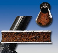 As compressed air piping is responsible for actually delivering the compressed air to the point of use, its material, age and condition also impact both system reliability and air quality. Iron piping will rust and corrode, creating buildup on the interior and reducing the functional diameter.