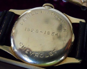 The mechanic's watch: My dad gave me this (with tears) when I graduated from A&P school in 1983... It was his father's.