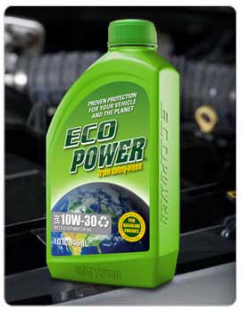 Safety-Kleen's ECO POWER motor oil  