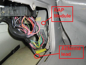 2002 Ford explorer vehicle security module