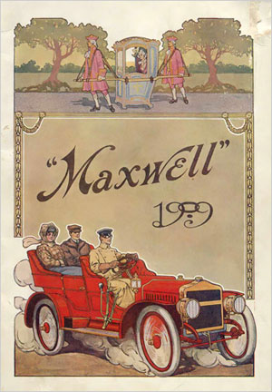 an original sales brochure for the 1909 maxwell line, unearthed during one of mr. anderson's many trips to swap meets, provided some guidance. (photo: courtesy of richard anderson)